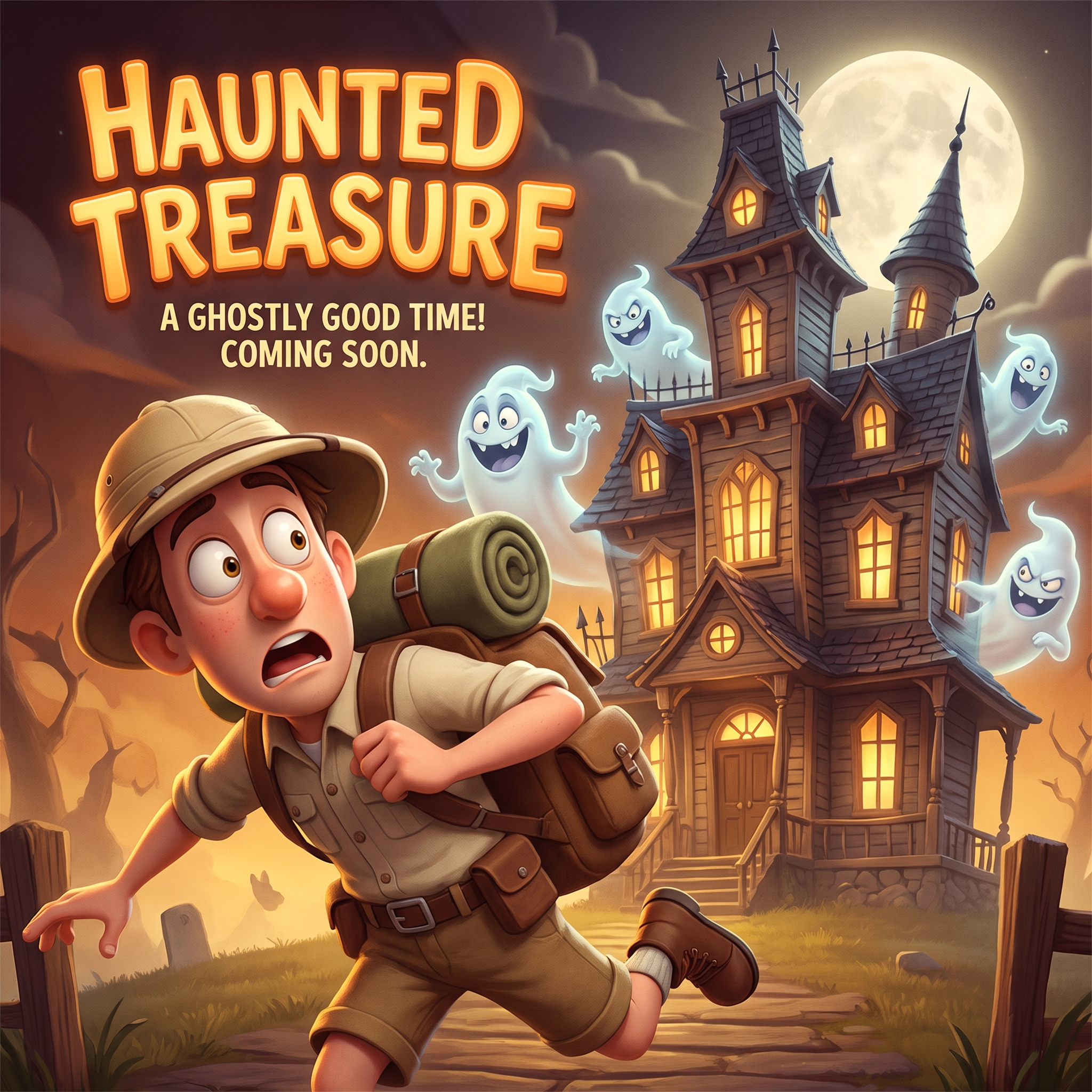 Haunted Treasure final design